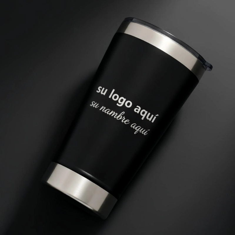Vaso térmico personalizado con logo de empresa en Paraguay
